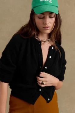 Bague Faustine Dore Coeur Noir