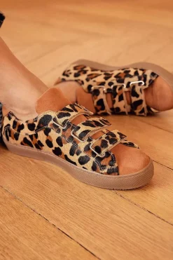 Baskets Honore Leopard