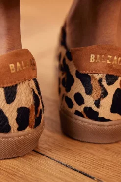 Baskets Honore Leopard