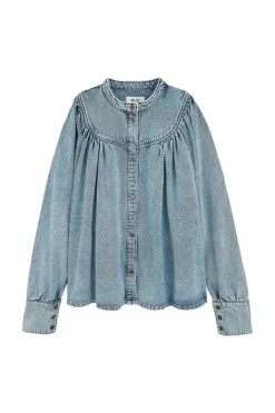 Blouse Apolline Bleu Glacier