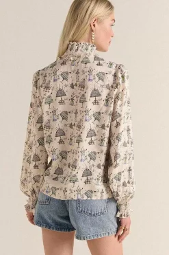 Blouse Une Fois Imprime Anniversaire