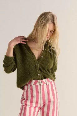 Cardigan Come Vert Foret