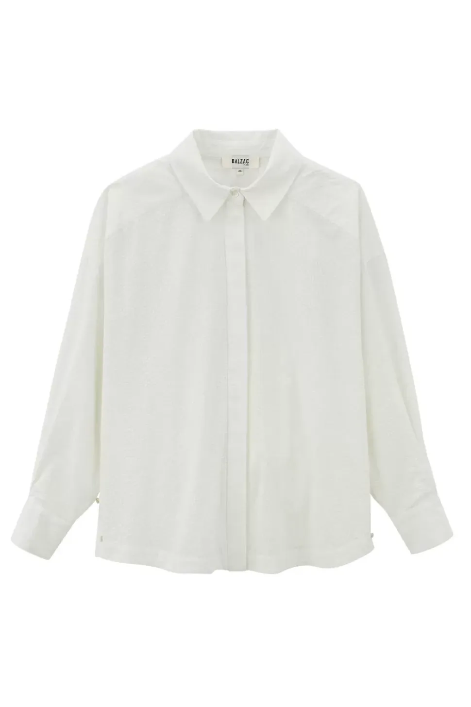 Chemise Arthus Seersucker Blanc