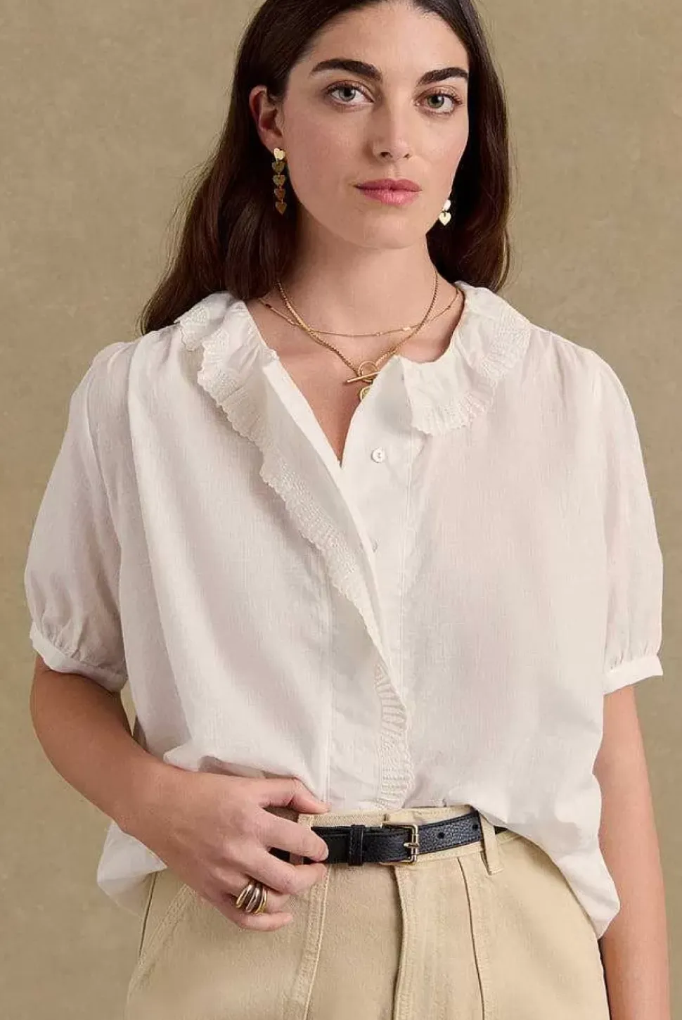 Chemise Baignade Ecru