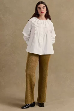 Chemise Fossette Blanc Naturel