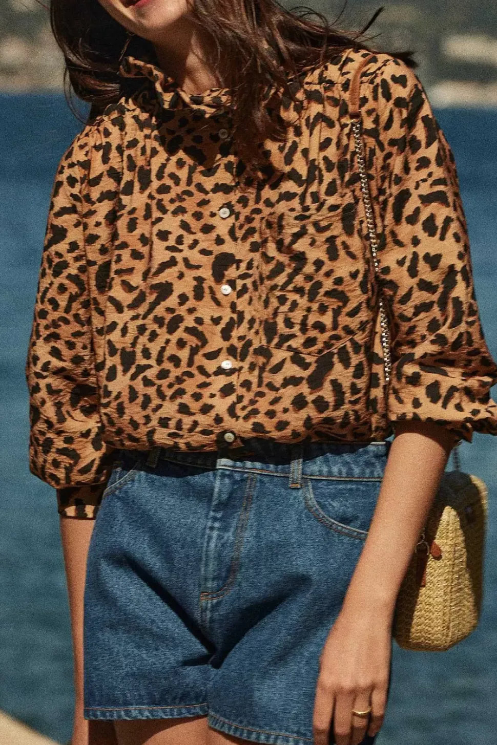 Chemise Leonor Guepard Cappucino