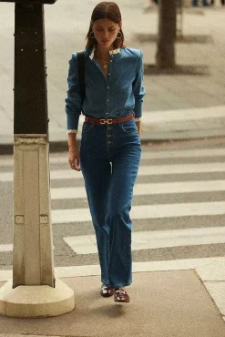 Chemise Leopoldine Bleu