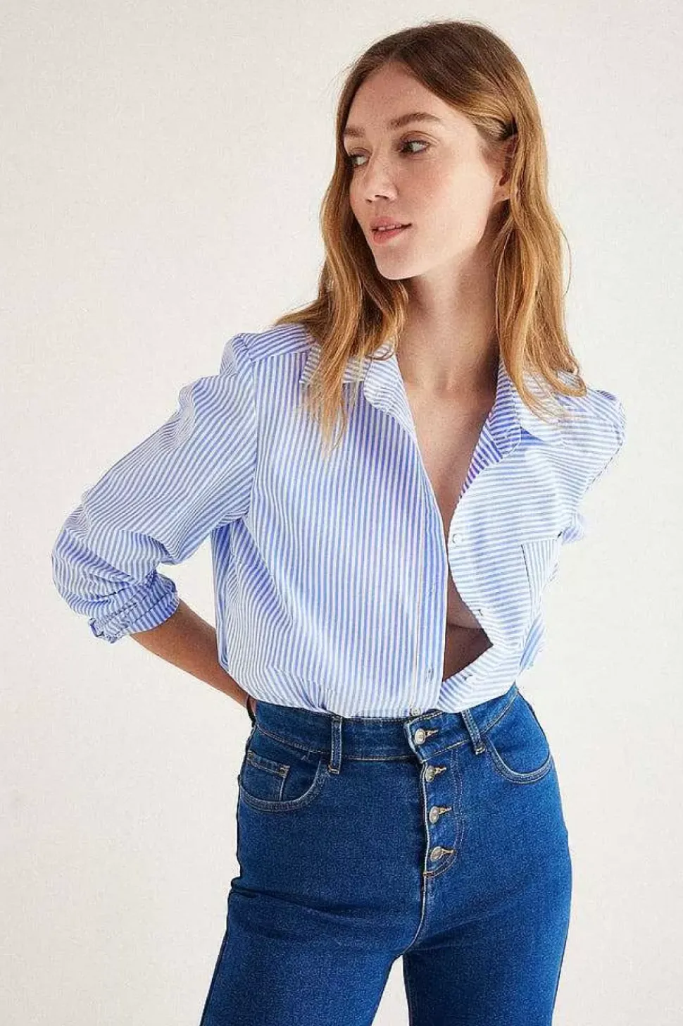 Chemise Ulysse Rayure Bleu