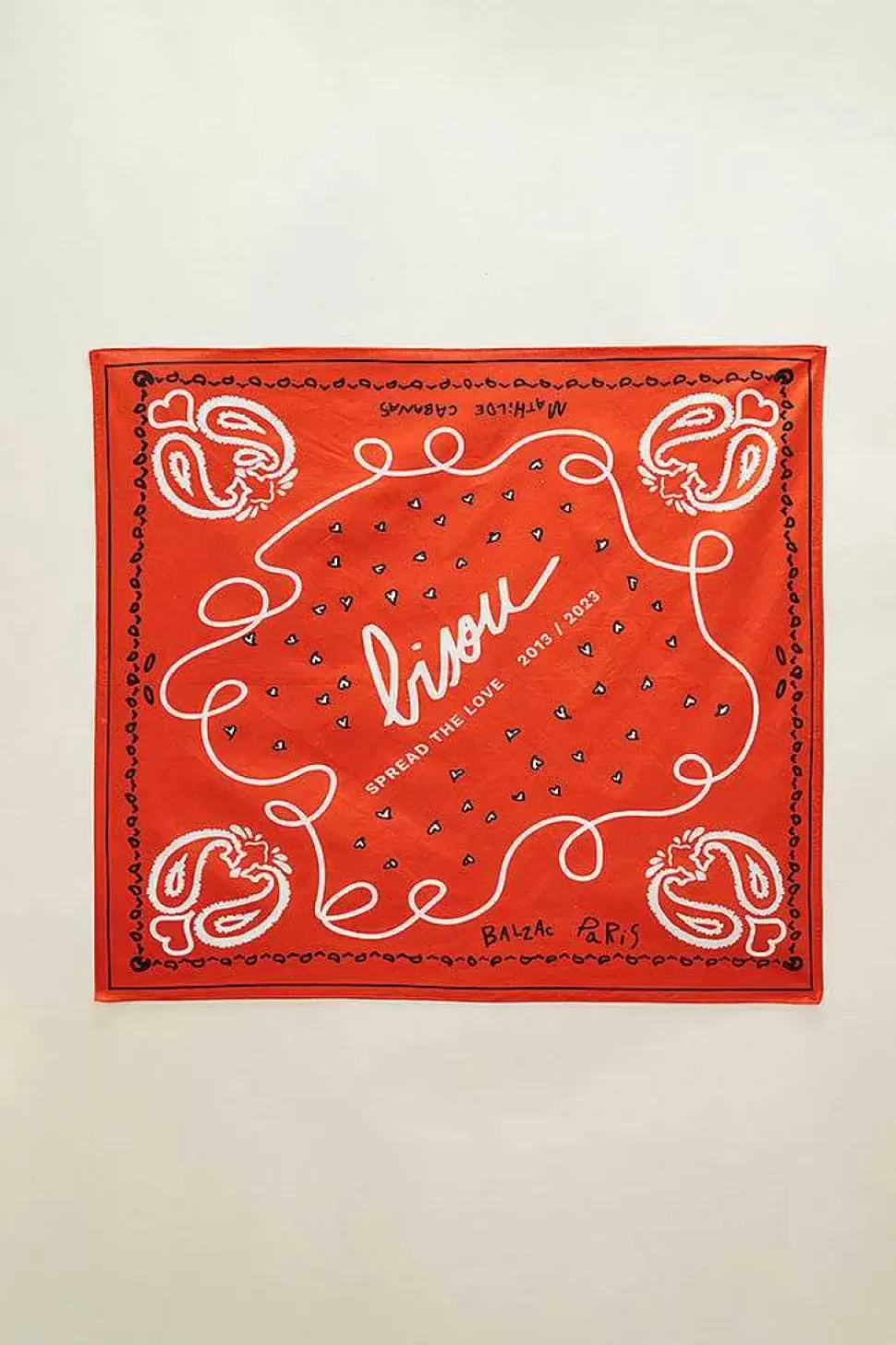 Foulard Bisou Rouge