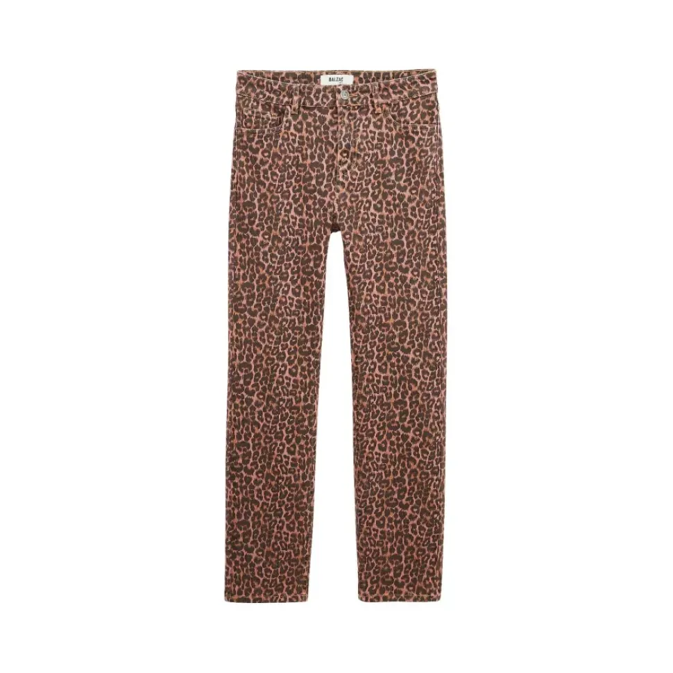 Jean Austin Leopard Cafe