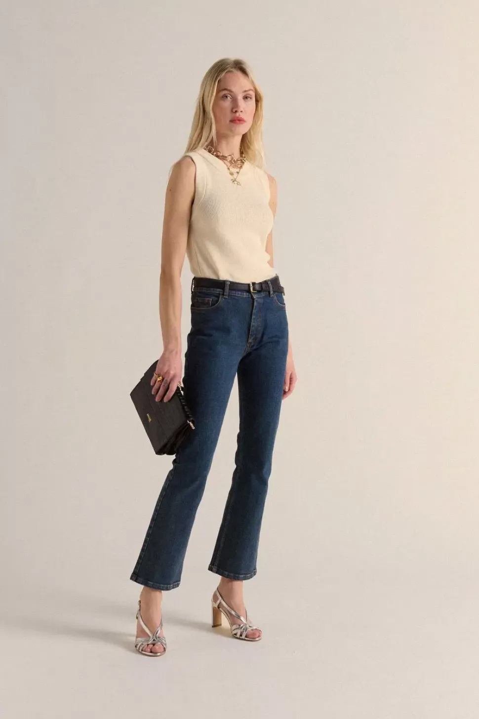 Jean Julius Boot-Cut Bleu Lagon