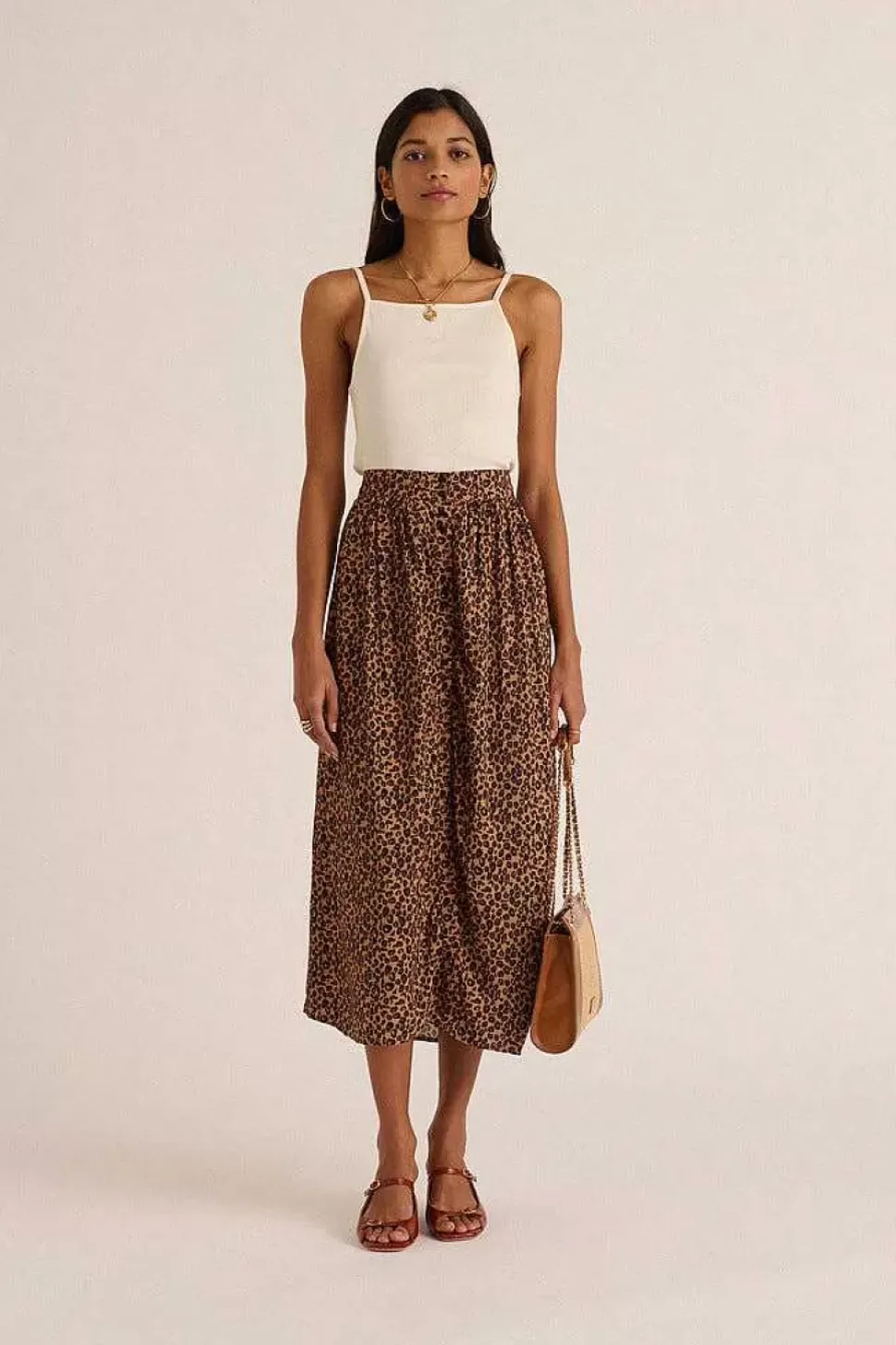 Jupe Sally Leopard