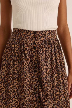 Jupe Sally Leopard
