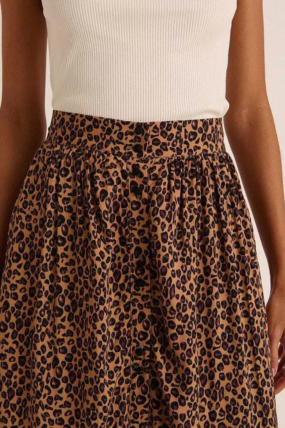 Jupe Sally Leopard