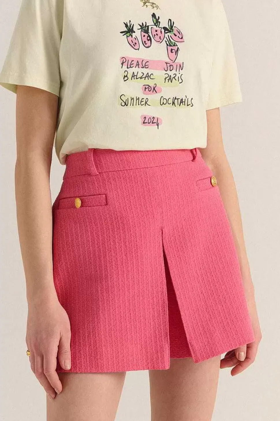 Jupe-Short Mayeul Rose
