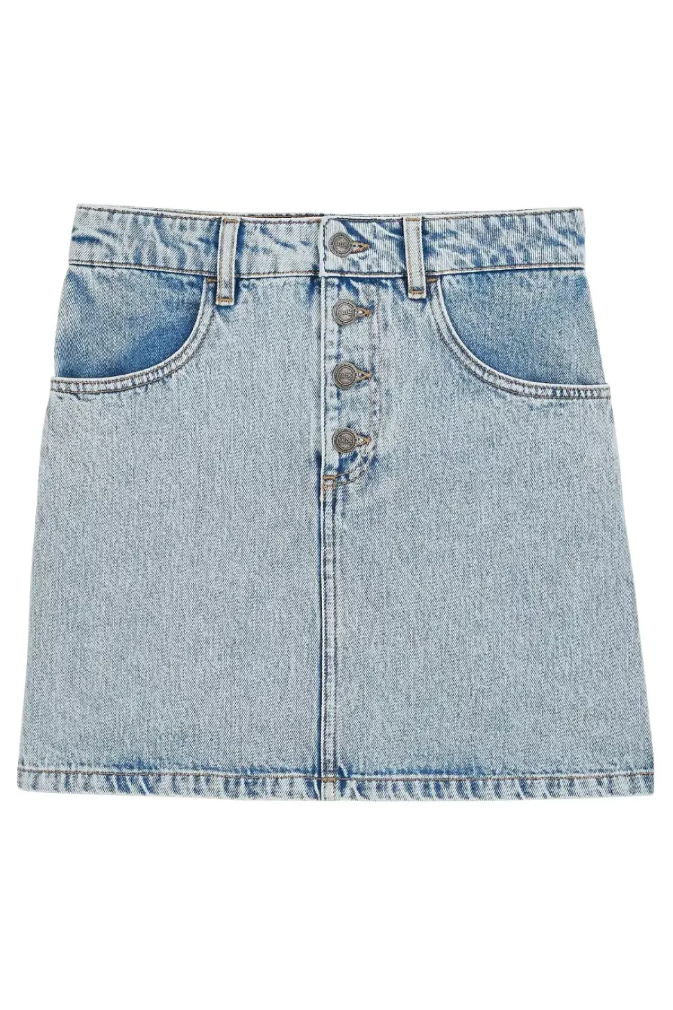 Mini-Jupe Sixtine Bleu Glacier