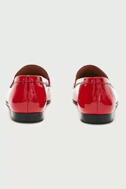 Mocassins Flavie Vernis Rouge