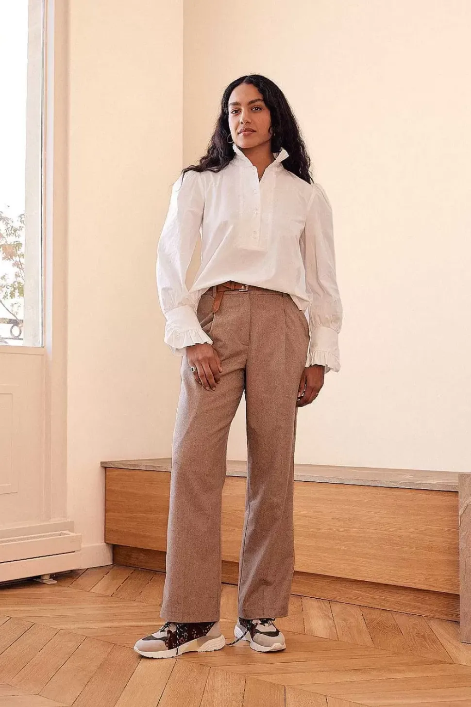 Pantalon John Beige