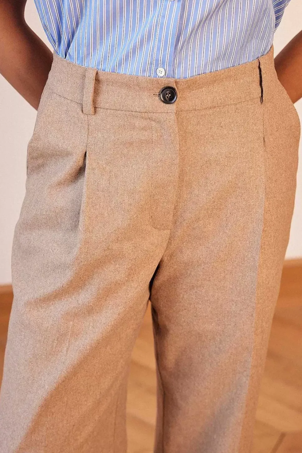 Pantalon John Beige