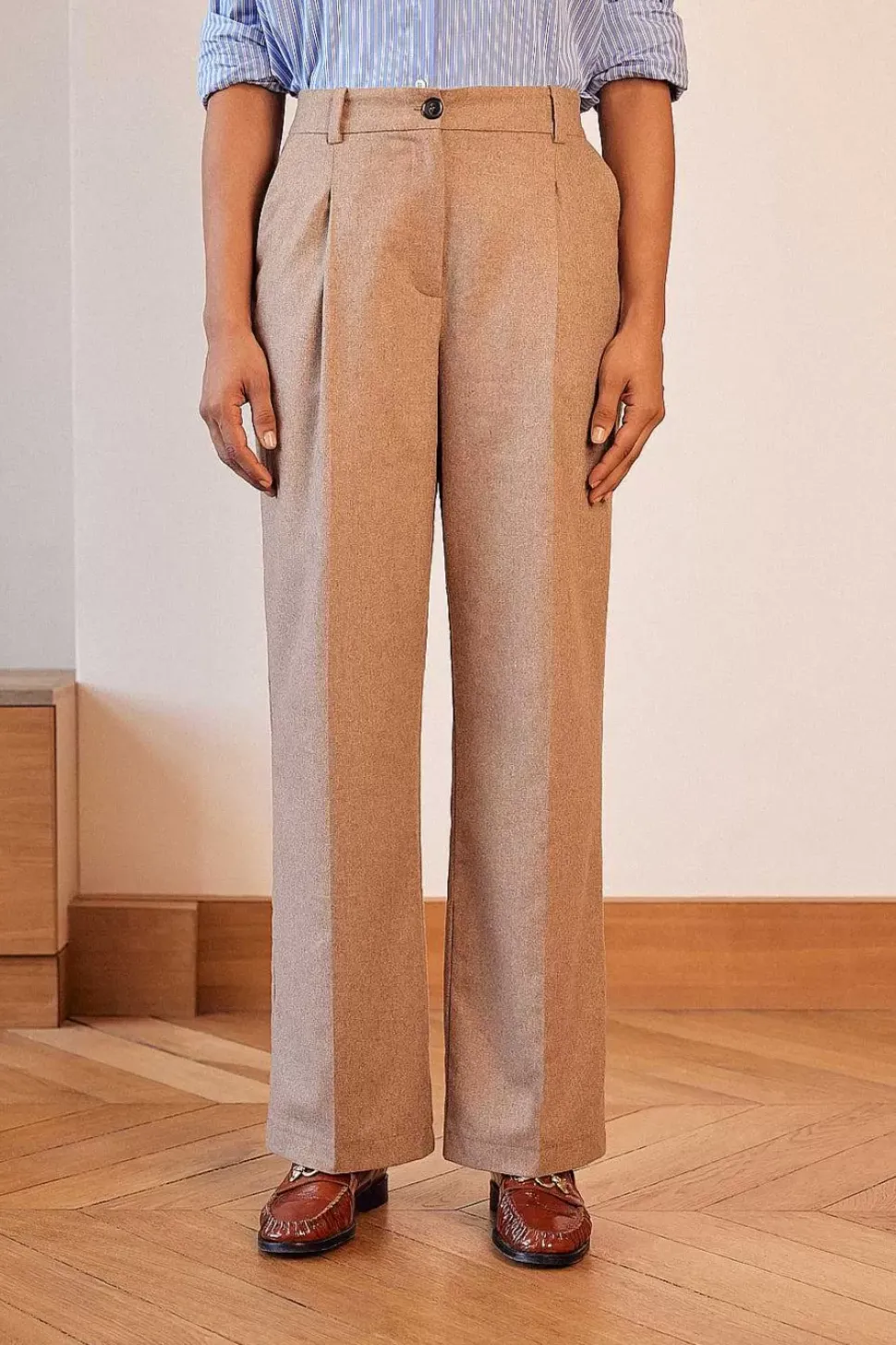 Pantalon John Beige