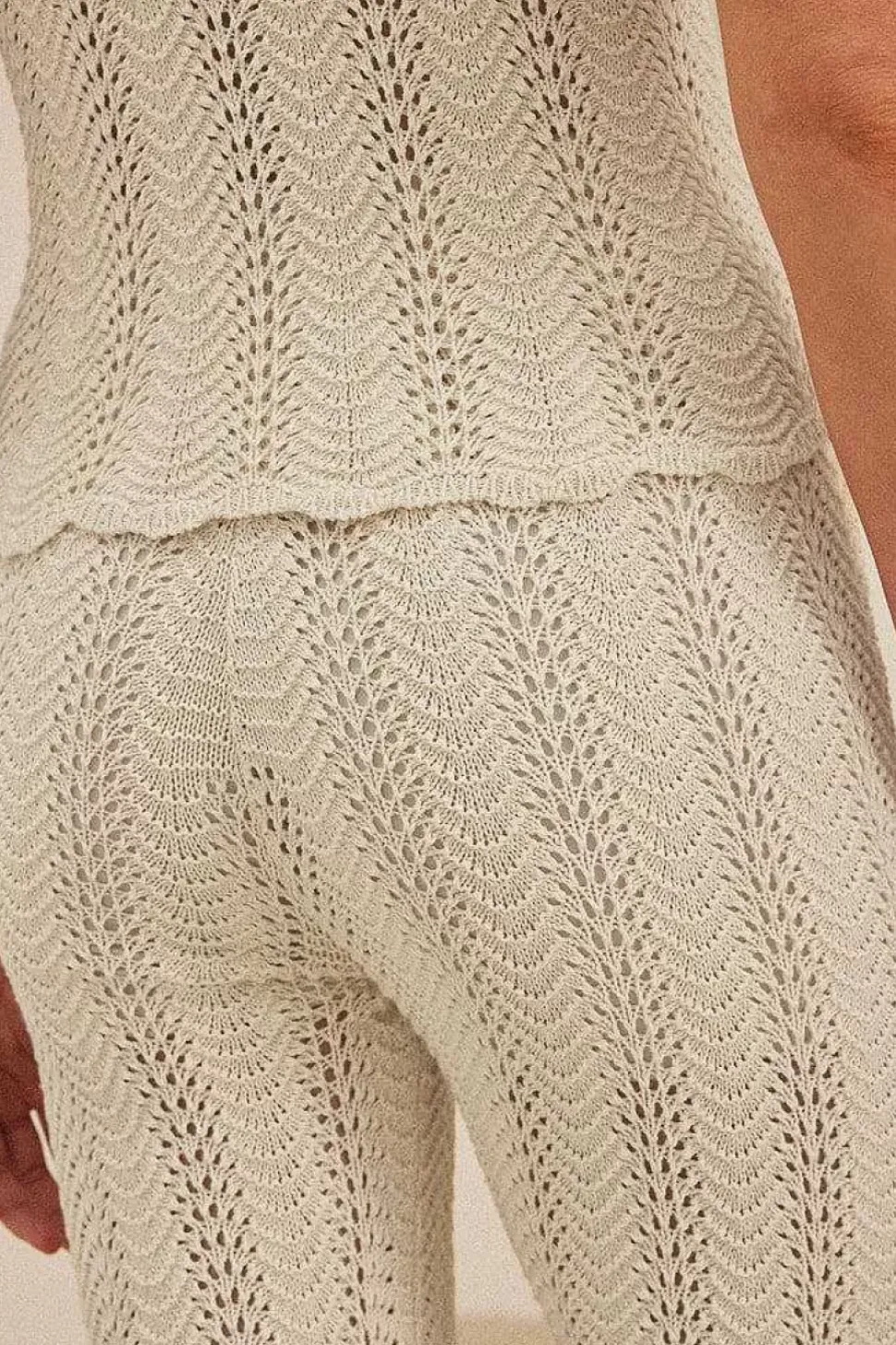 Pantalon Marbre Ecru