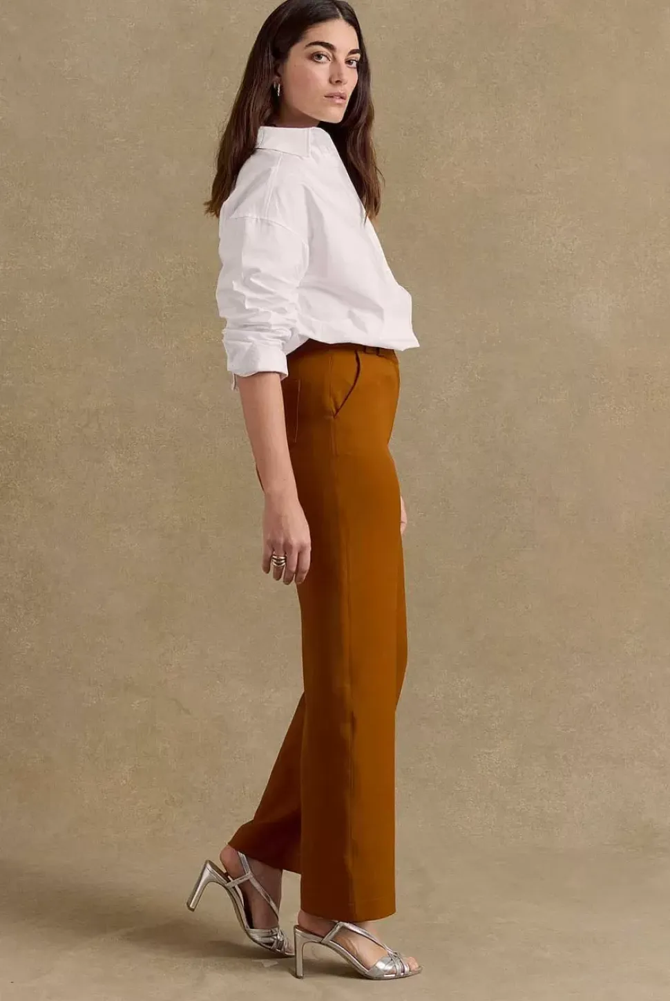 Pantalon Palette Terracotta