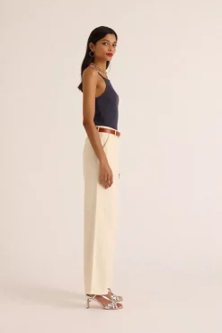 Pantalon Paolo Creme Brulee