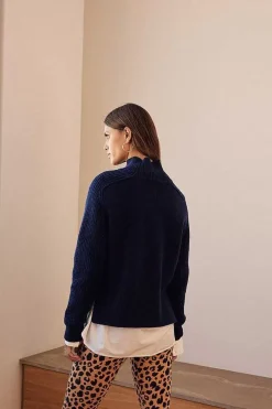 Pull Mael Bleu Marine