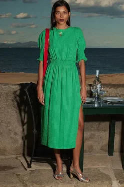 Robe Celeste Vert Pelouse