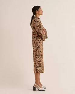 Robe Pepite Guepard Cappucino