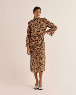 Robe Pepite Guepard Cappucino