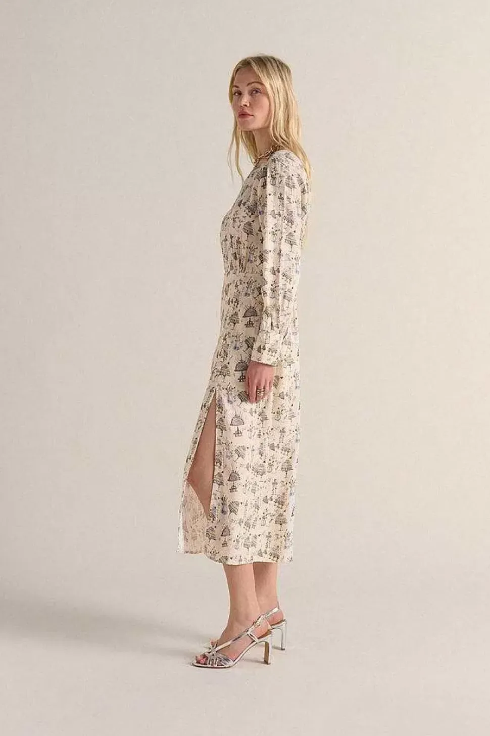 Robe Sereine Imprime Anniversaire