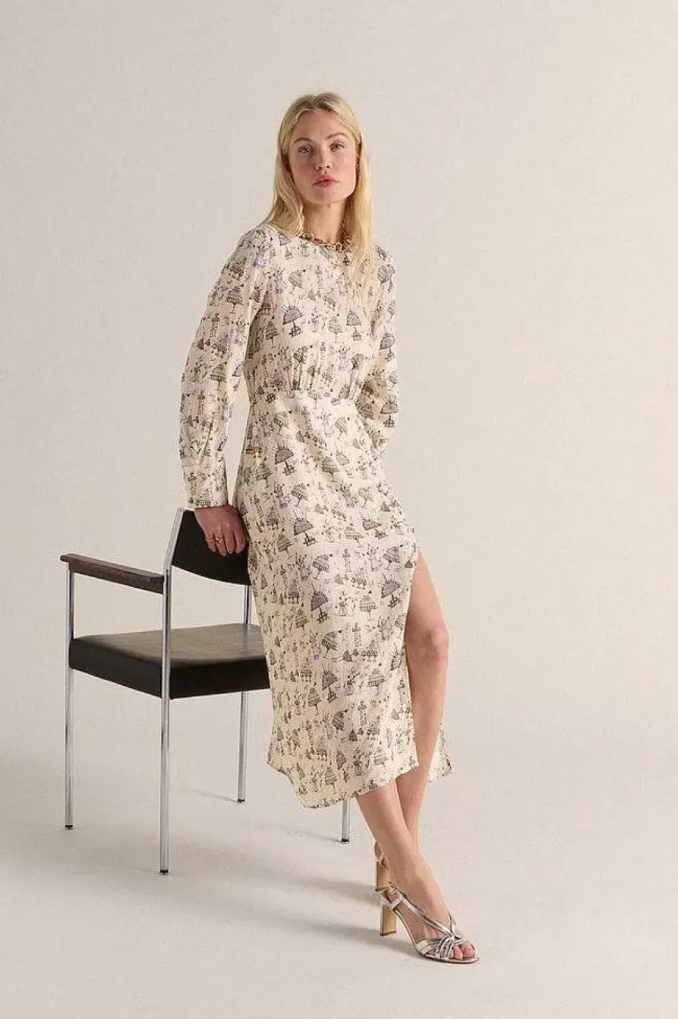 Robe Sereine Imprime Anniversaire