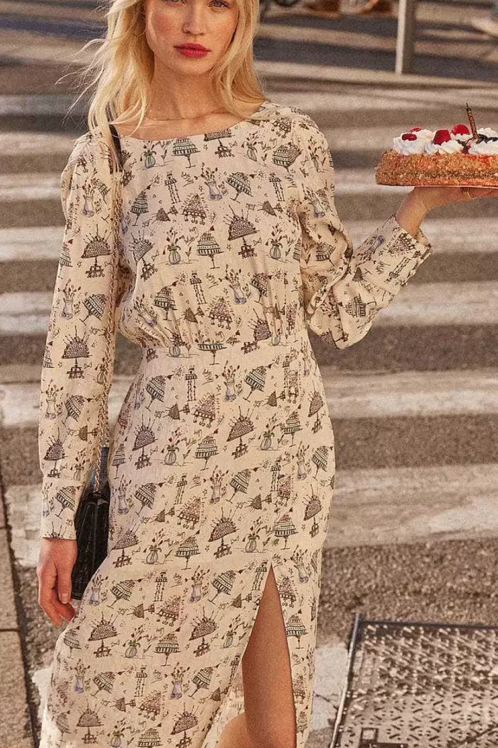 Robe Sereine Imprime Anniversaire