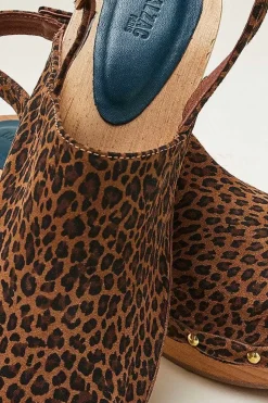 Sabots Carnac Leopard