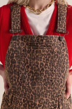 Salopette Edifice Leopard Cafe