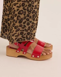 Sandales Lysia Rouge