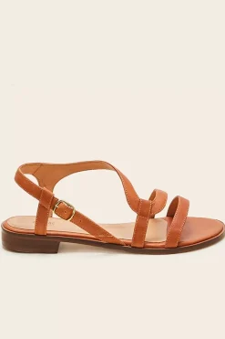 Sandales Margarita Cognac