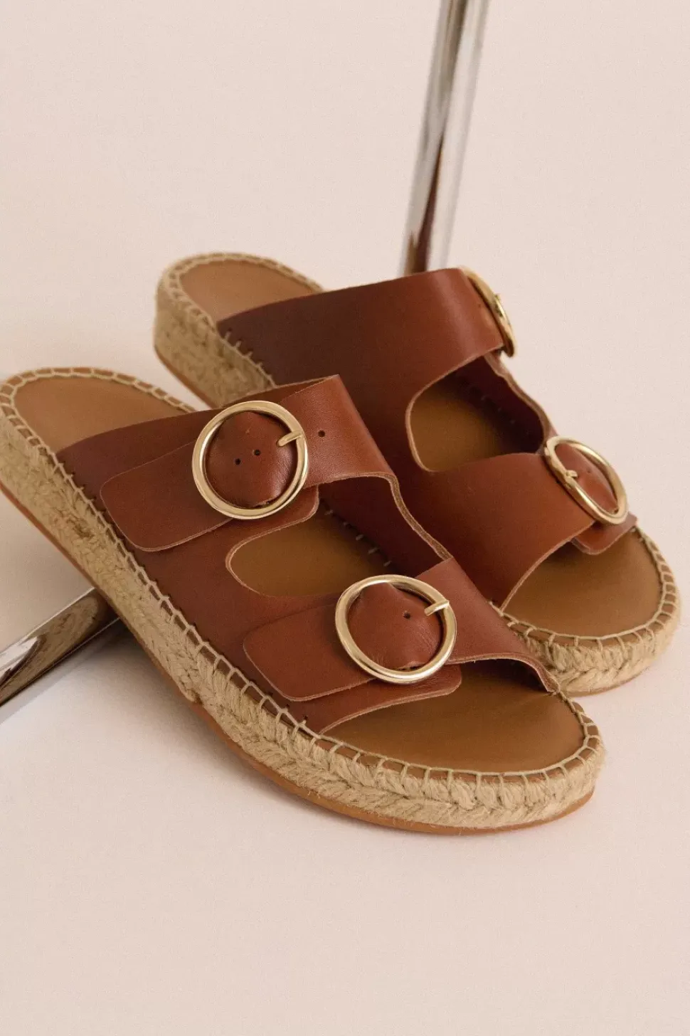 Sandales Tournesol Cognac