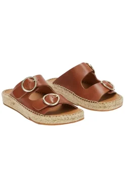 Sandales Tournesol Cognac