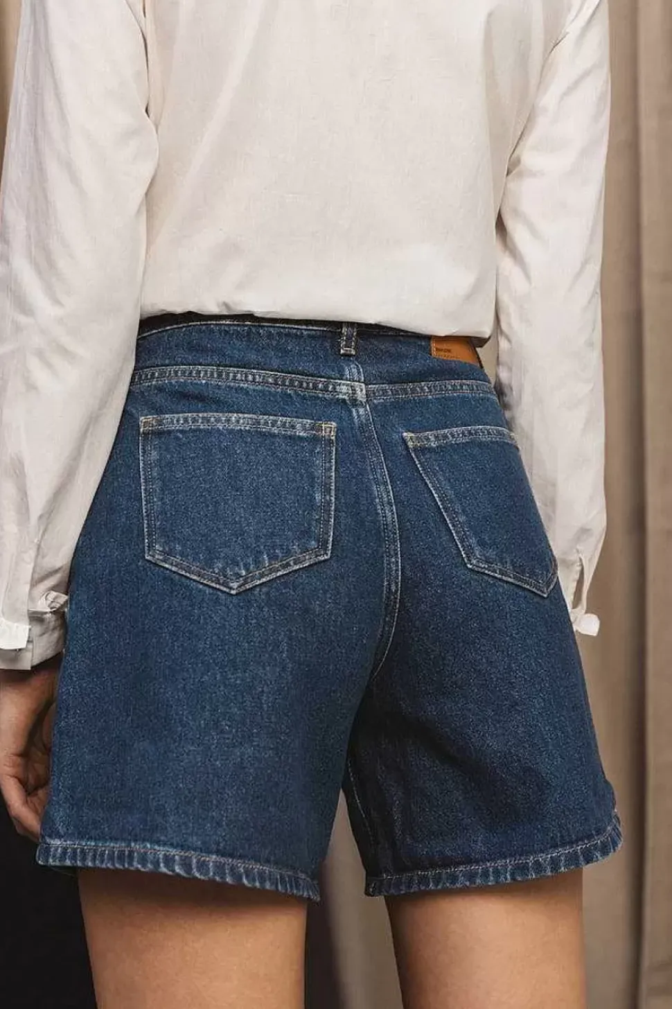 Short Maylone Jean Bleu Midi