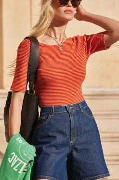 Short Maylone Jean Bleu Minuit