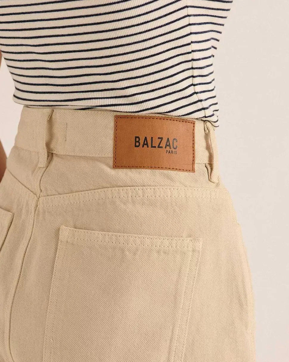 Short Triomphe Beige Pampa