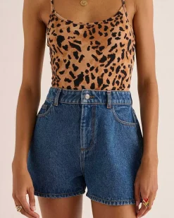 Short Triomphe Bleu Midi