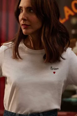 Tee-Shirt Bisou Ecru