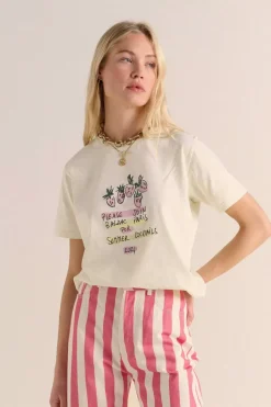 Tee-Shirt Bree Cocktail Party Ecru