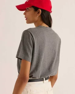 Tee-Shirt Bree Gris Anthracite