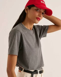 Tee-Shirt Bree Gris Anthracite