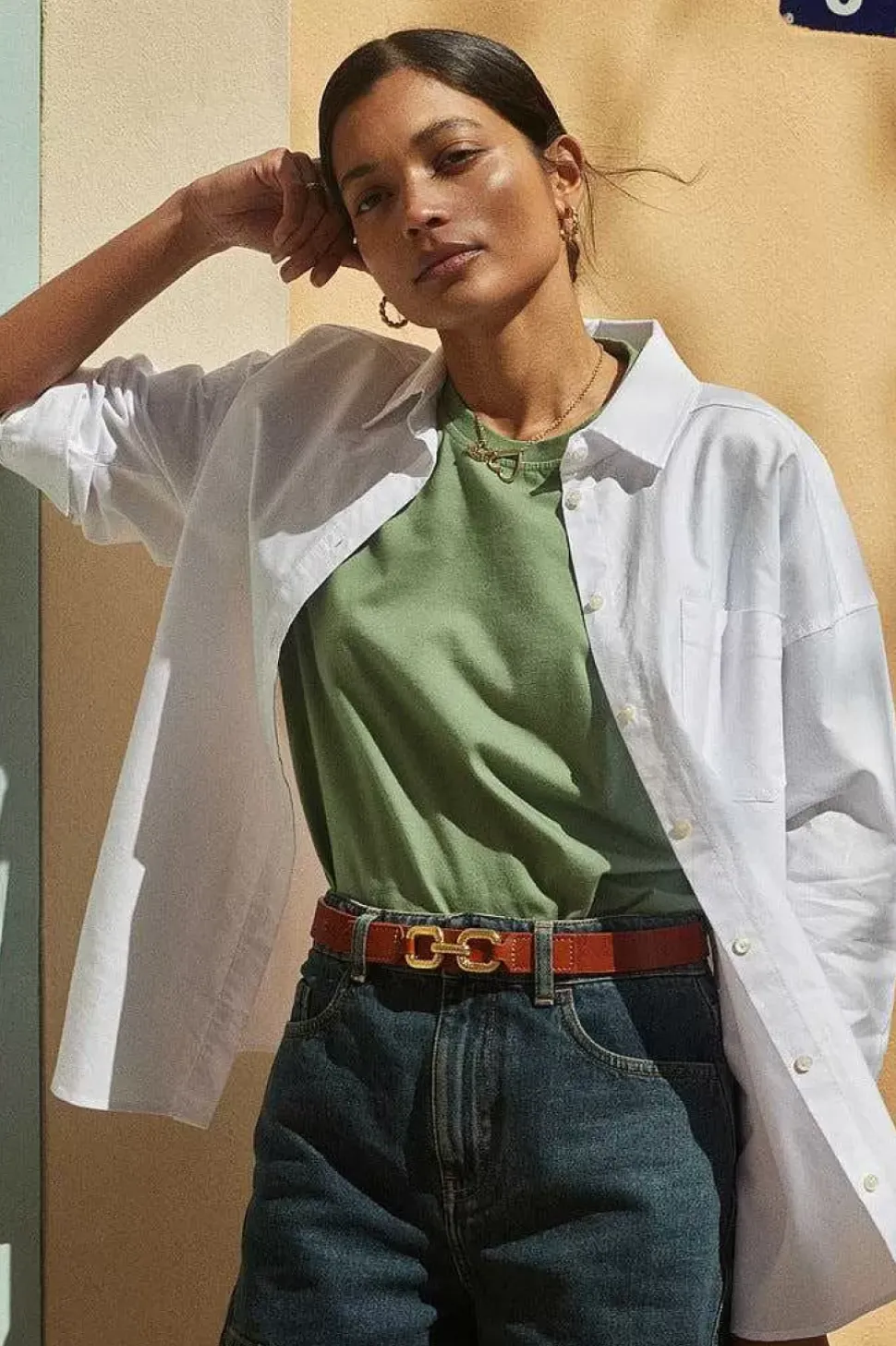 Tee-Shirt Bree Vert Sauge