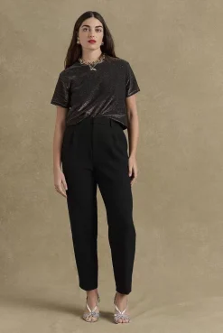Tee-Shirt Son Noir Irise Dore